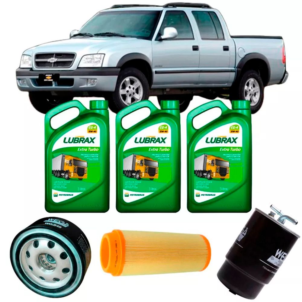 KIT T OLEO 15W40 S10 2.8 2006 A 2007 - bulloleo