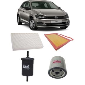 Kit-Filtros-Volkswagen-Polo-MPI-Total-Flex-1.0-2017-